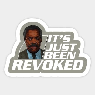 It's just been revoked Sticker